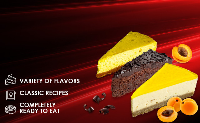 Buy cakes and cheesecakes in bulk | MrGrill