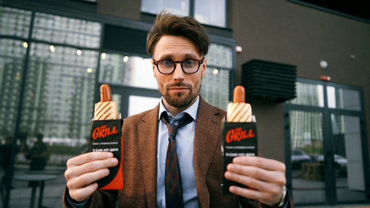 Mr.Grill презентует новую рекламную кампанию: "Те самые хот-доги!"