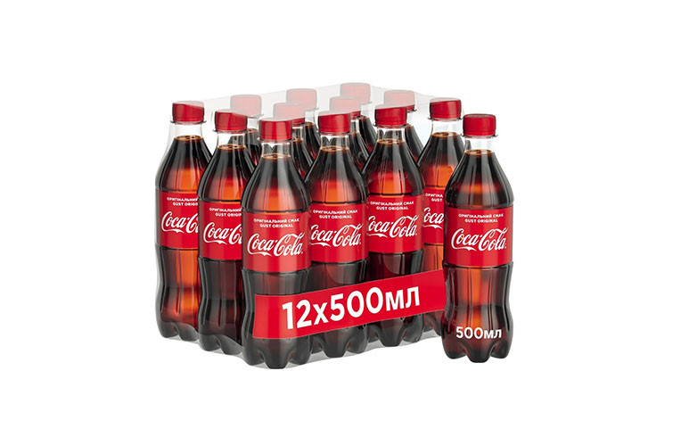 rila.0813　Coca-Cola 500ミリ未開封　5本セット コカ・コーラ 500ml 1箱（24本入） - アスクル
