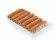 Hot dog bun Mr.Grill, Buckwheat 90g (with hole), 21 pcs/box, image № 2