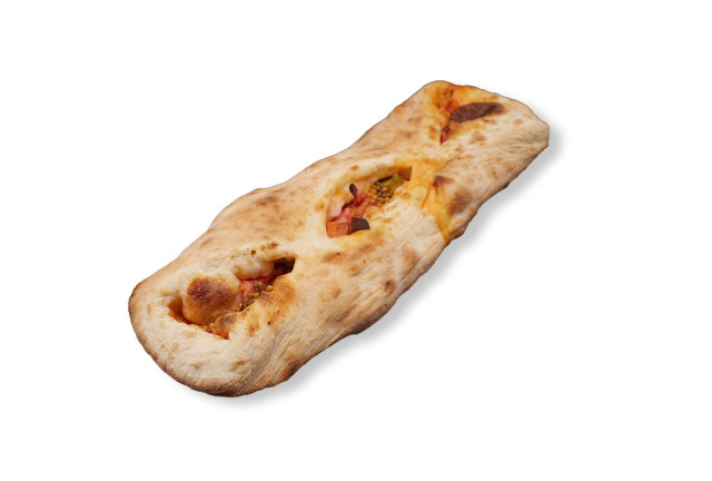 Стріт-піца "З баварськими ковбасками", зображення №
