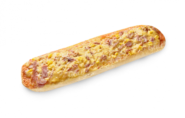 Street Pizza ”Baguette with Ham”, 150 g, image №