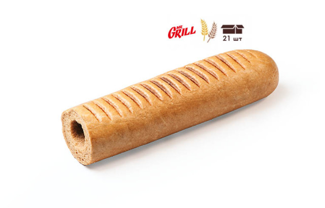 Mr.Grill hot dog bun dark, 21 pcs./box., image №