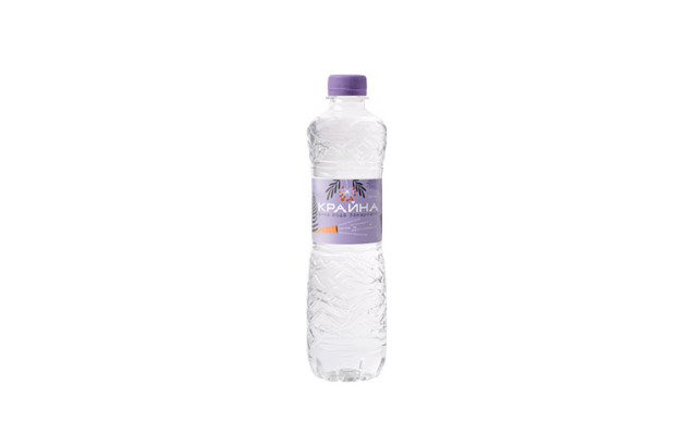 Mineral low-carbonated water Krayna 0.5 l, image №