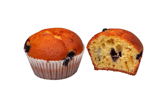 Muffin with black currant 12 pcs/box, image №